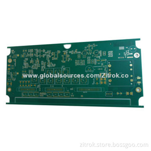 4-layer Immersion Gold PCB, Made of FR4, High TG FR-4
